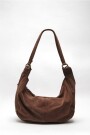 Bolso Roma Gamuza Marron