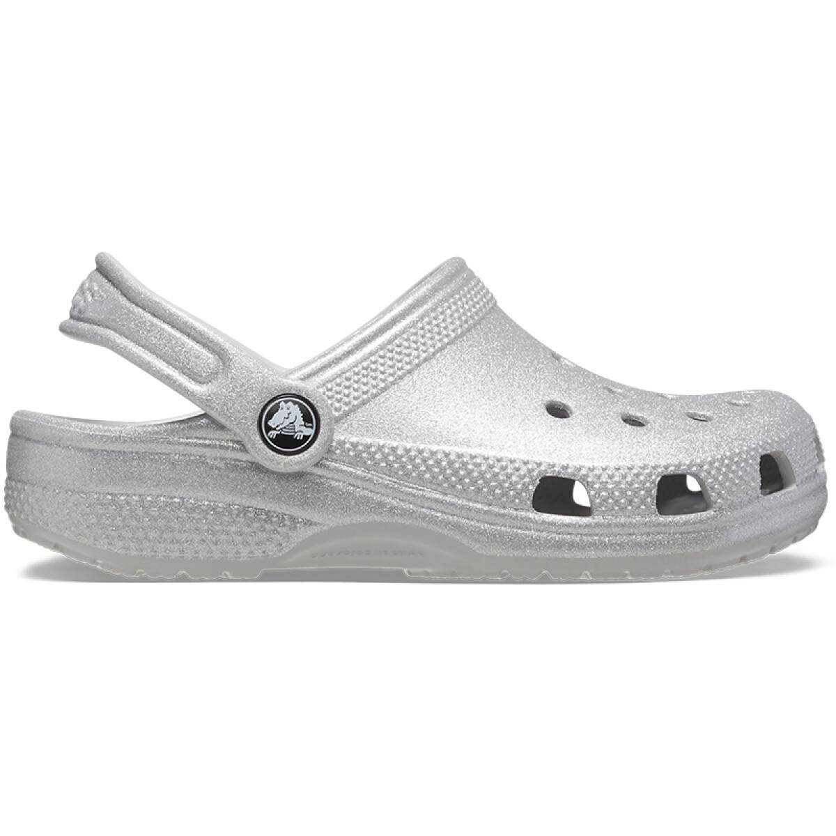 Classic Clog Glitter - Gris 