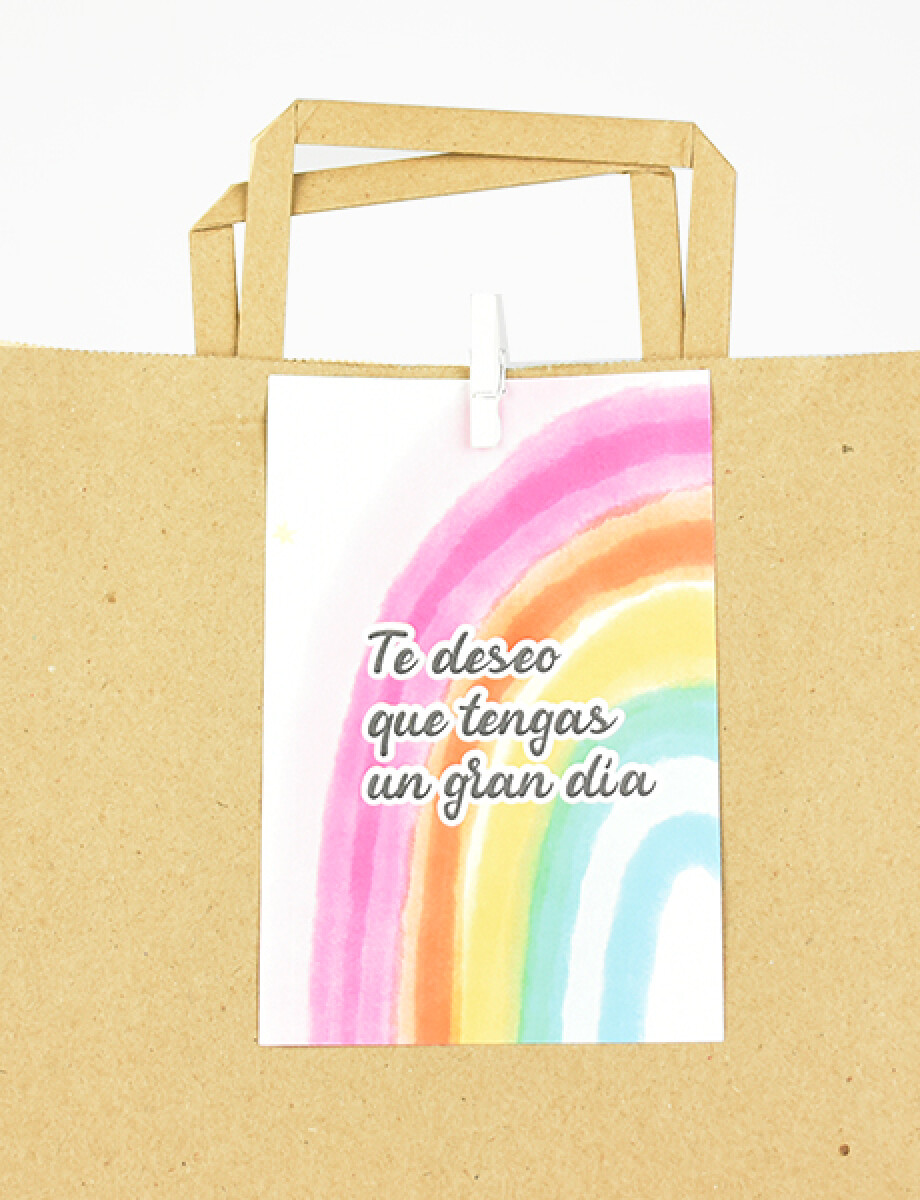 Tarjeta feliz día 10x15. - DISEÑO 4 