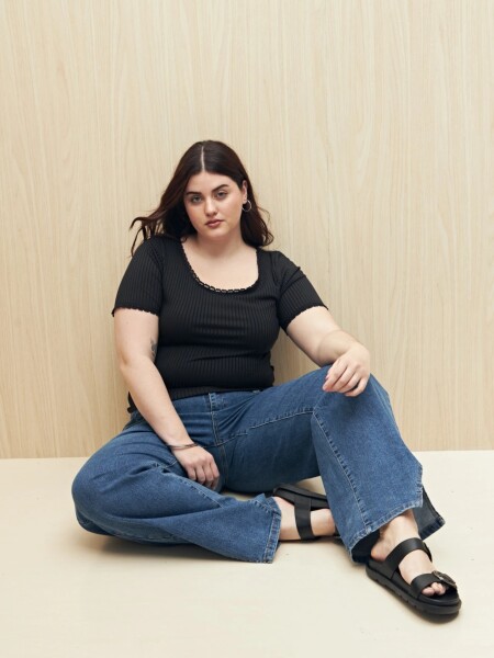 T-SHIRT ALLIE TOBIAS NEGRO