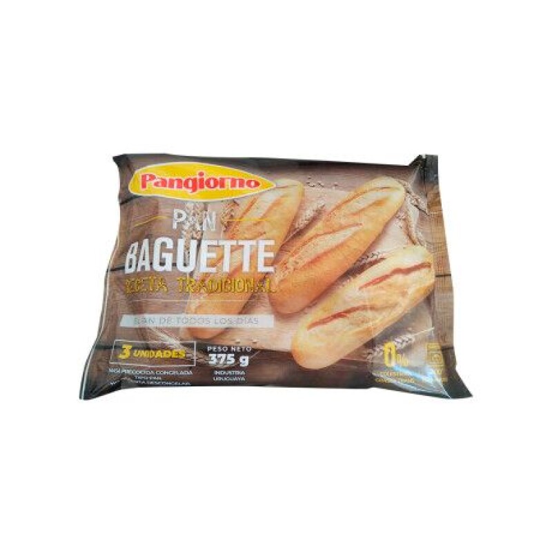 Pan baguette - 3 uds. - 375 gr Pan baguette - 3 uds. - 375 gr