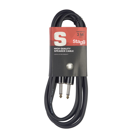 Cable speaker Stagg SSP3PP15 plug-plug 3m Cable speaker Stagg SSP3PP15 plug-plug 3m