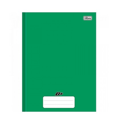 Cuadernola Cosida Tilibra D+ Tapa Dura 96 Hojas Verde