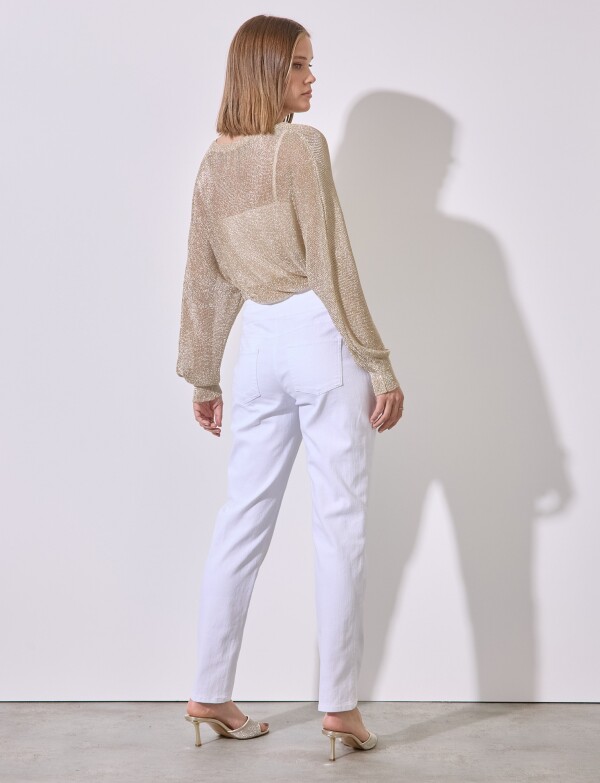 Jegging Pretina Ancha BLANCO