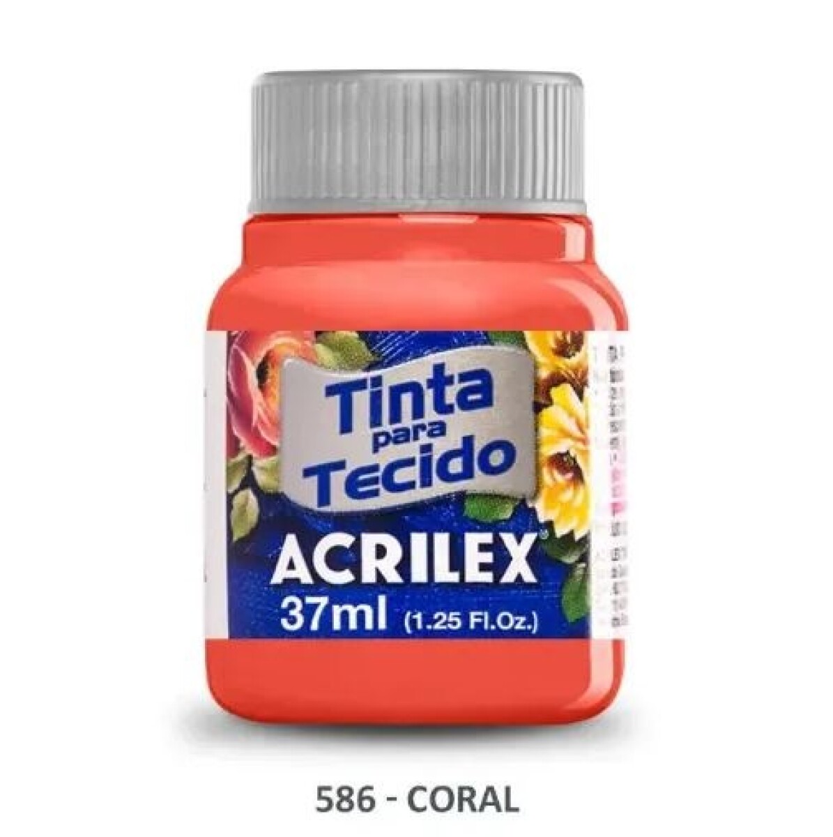 Pintura Para Tela 37 Ml. 586 Coral Acrilex 