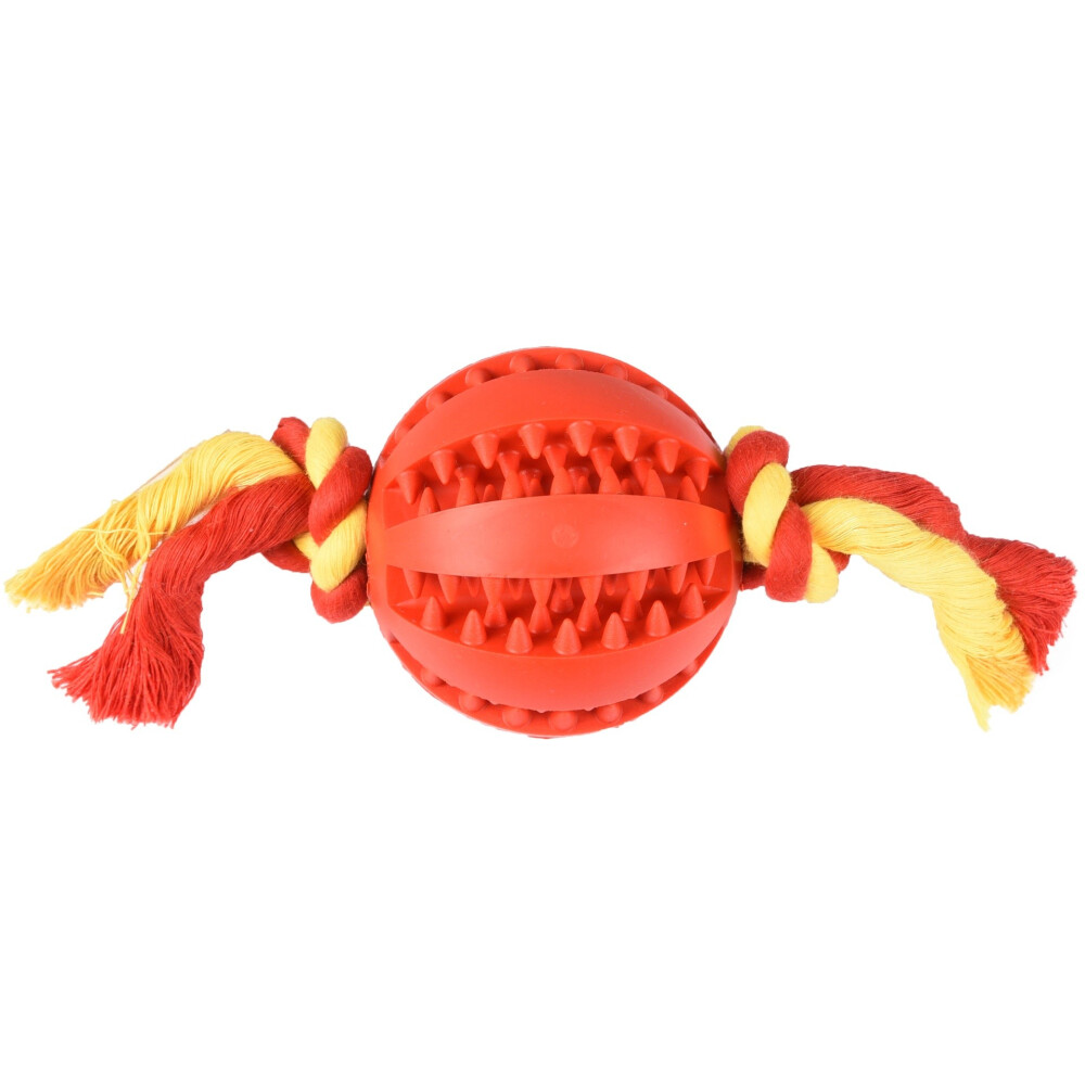 DENTAL PELOTA DE GOMMA CON CUERDA ASS 7CM DENTAL PELOTA DE GOMMA CON CUERDA ASS 7CM