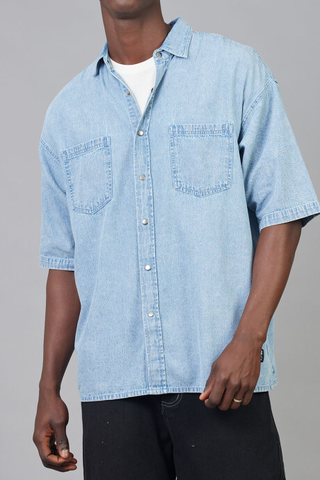 CAMISA RAENYS DIXIE Azul Claro