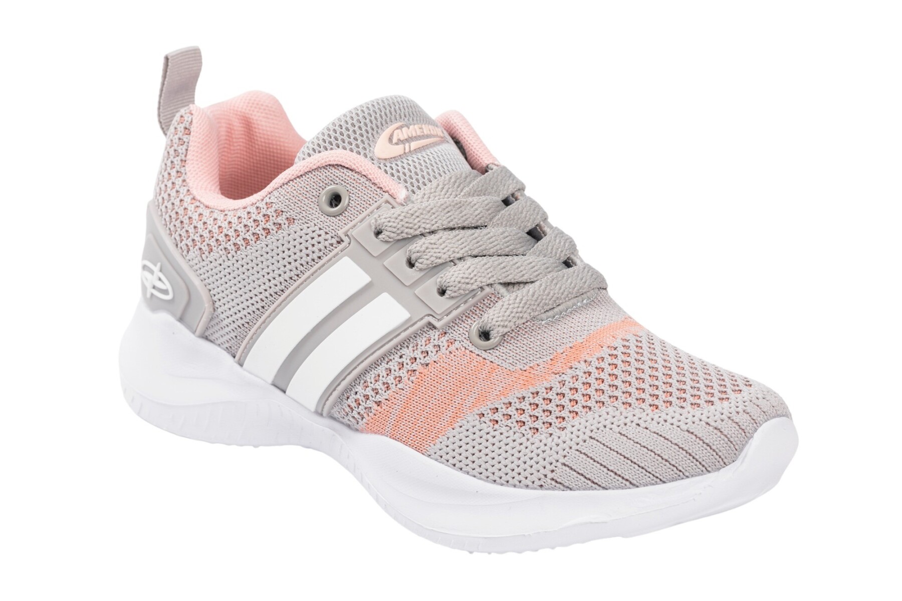 *CAMERON RUNING - GREY/PINK 