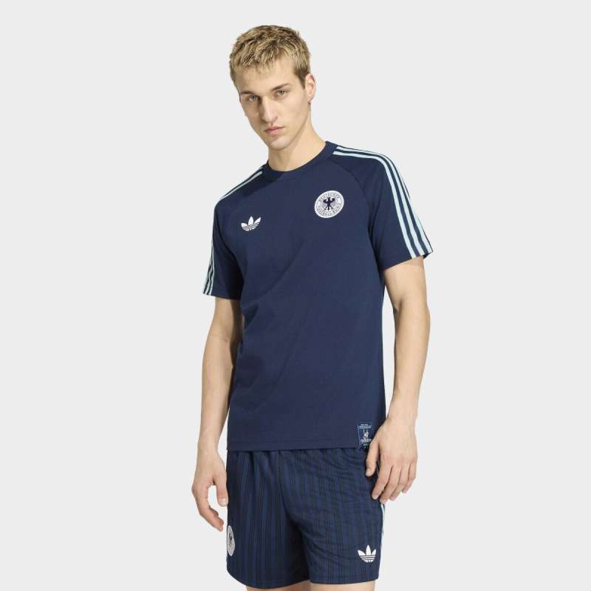 Remera Adidas Alemania Originals - Azul 