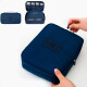 Bolsa impermeable organizador de valija, estuche de almacenamiento para viaje Azul