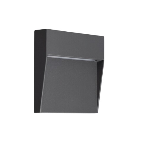 ARTEF ESC VK WALK Q 6W 400LM 3000K 16X16CM GRIS ARTEF ESC VK WALK Q 6W 400LM 3000K 16X16CM GRIS