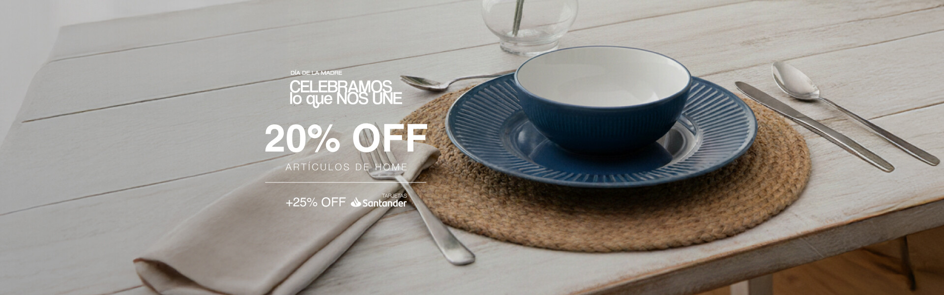 DDM - 20% NC HOME LANDING + 25% Santander