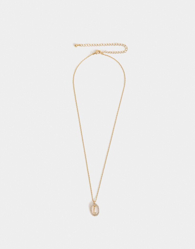 Cadena Corta con Dije Premium Gold Cortos - Dorado