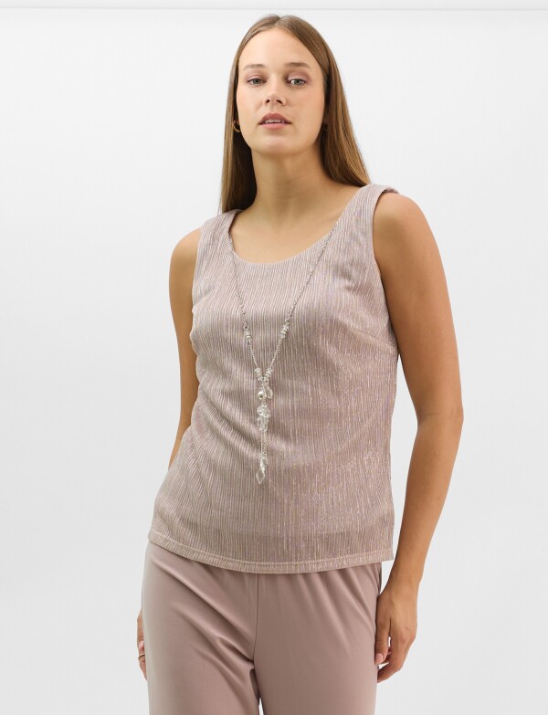 Set Musculosa, Chaqueta & Pantalon ROSA OSCURO