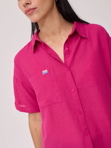 CAMISA RUSTY SADUI FUCSIA