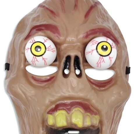Mascara De Halloween De Zombie Unica