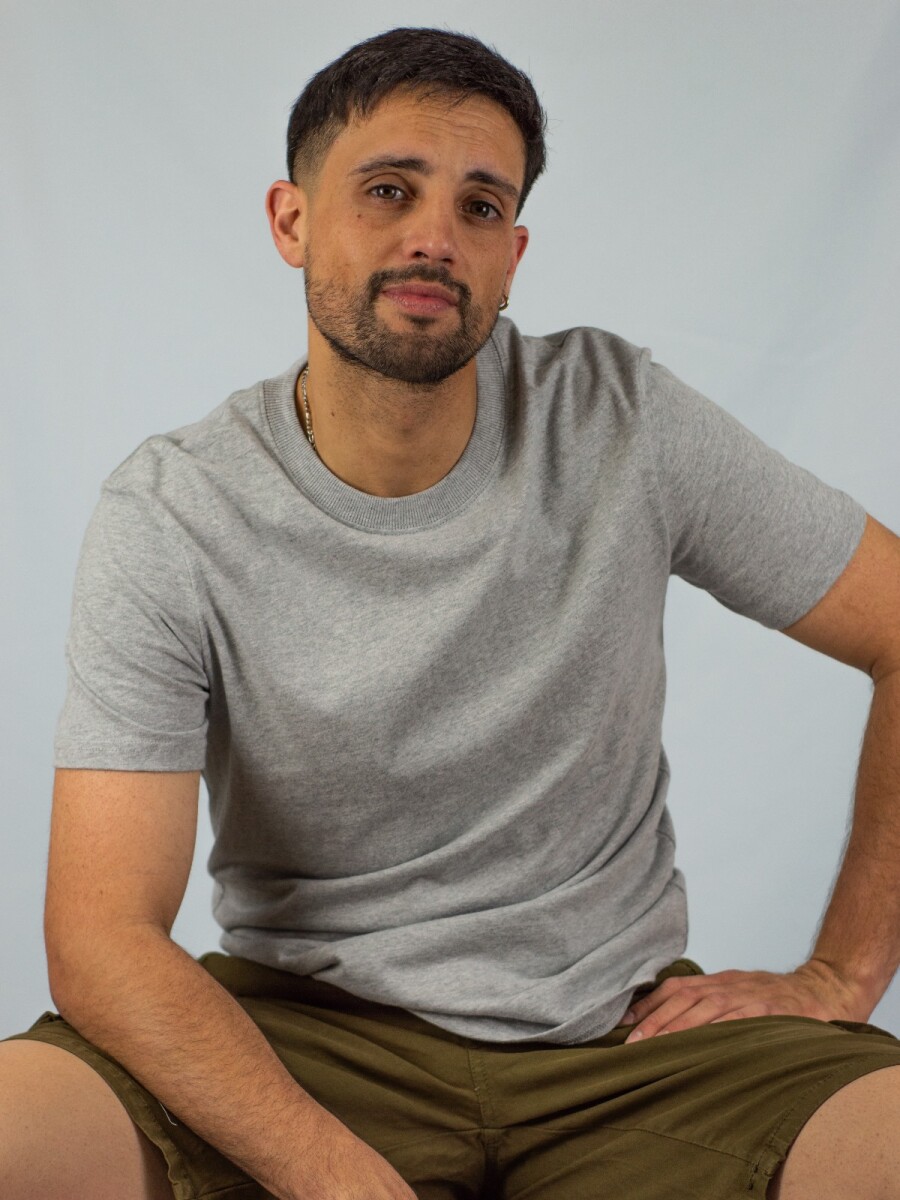 Remera Sand Beach - Gray Melange 
