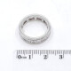 Anillo Sin Fin En Platino Con Brillantes Baguettes Anillo Sin Fin En Platino Con Brillantes Baguettes