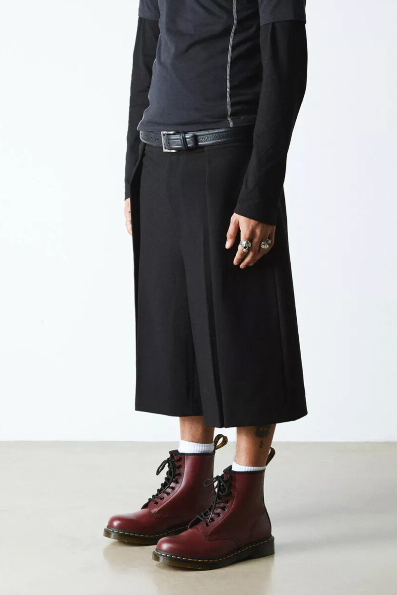 1464 8 EYE BOOT-SMOOTH Bordo