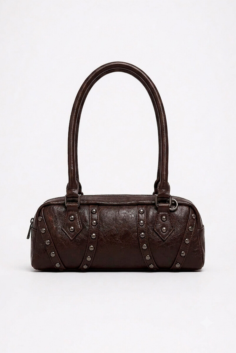 CARTERA BAGUETTE - MARRON 