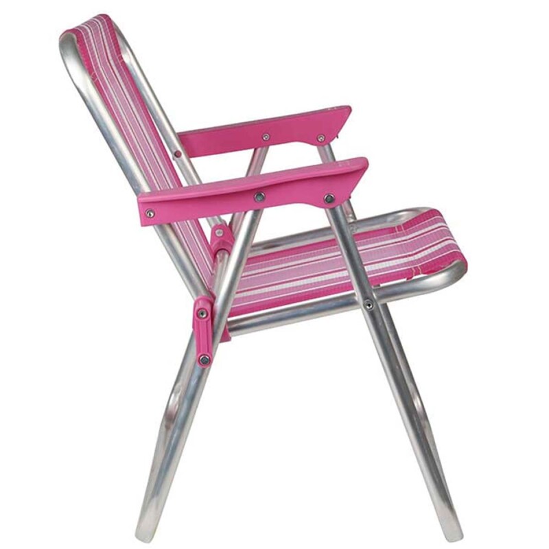 Silla Infantil Alta Aluminio ROSA