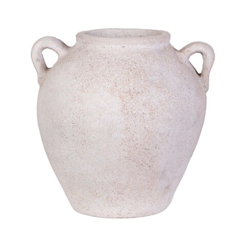 JARRÓN CANGKLEK CERAMICA NATURAL-BEIGE 33.153.092, CREMA