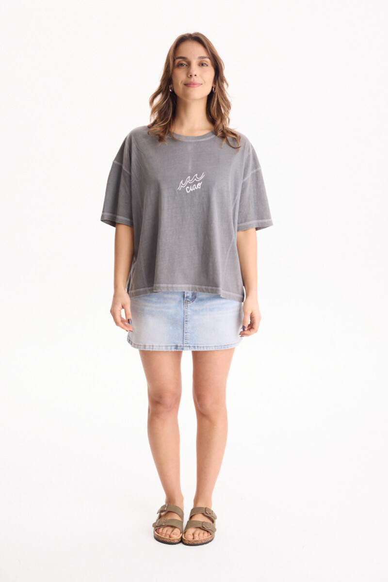 Remera Ciao Gris