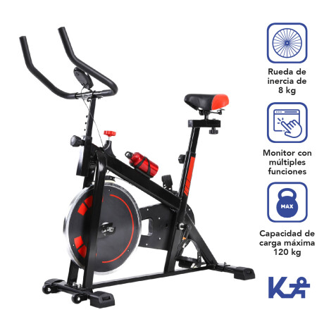 Bicicleta Fija 8 Kg Spinning Cardio Fitness Bicicleta Fija 8 Kg Spinning Cardio Fitness