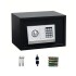 Caja Fuerte Cofre Seguridad Electrónico Llaves 31x20x20 Imback Color Negro Caja Fuerte Cofre Seguridad Electrónico Llaves 31x20x20 Imback Color Negro