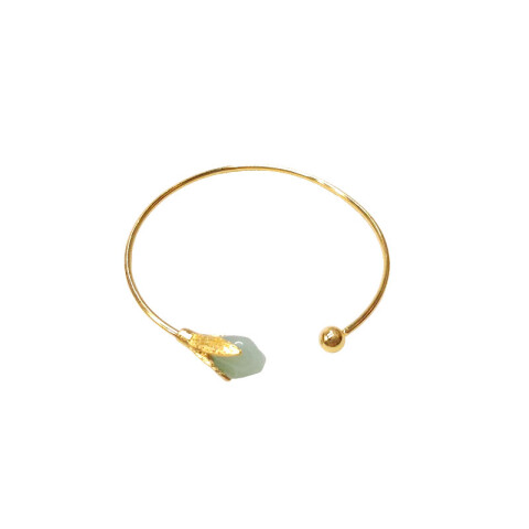 Pulsera dorada jade Pulsera Dorada Jade