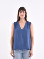 BLUSA BERTA AZUL PIEDRA