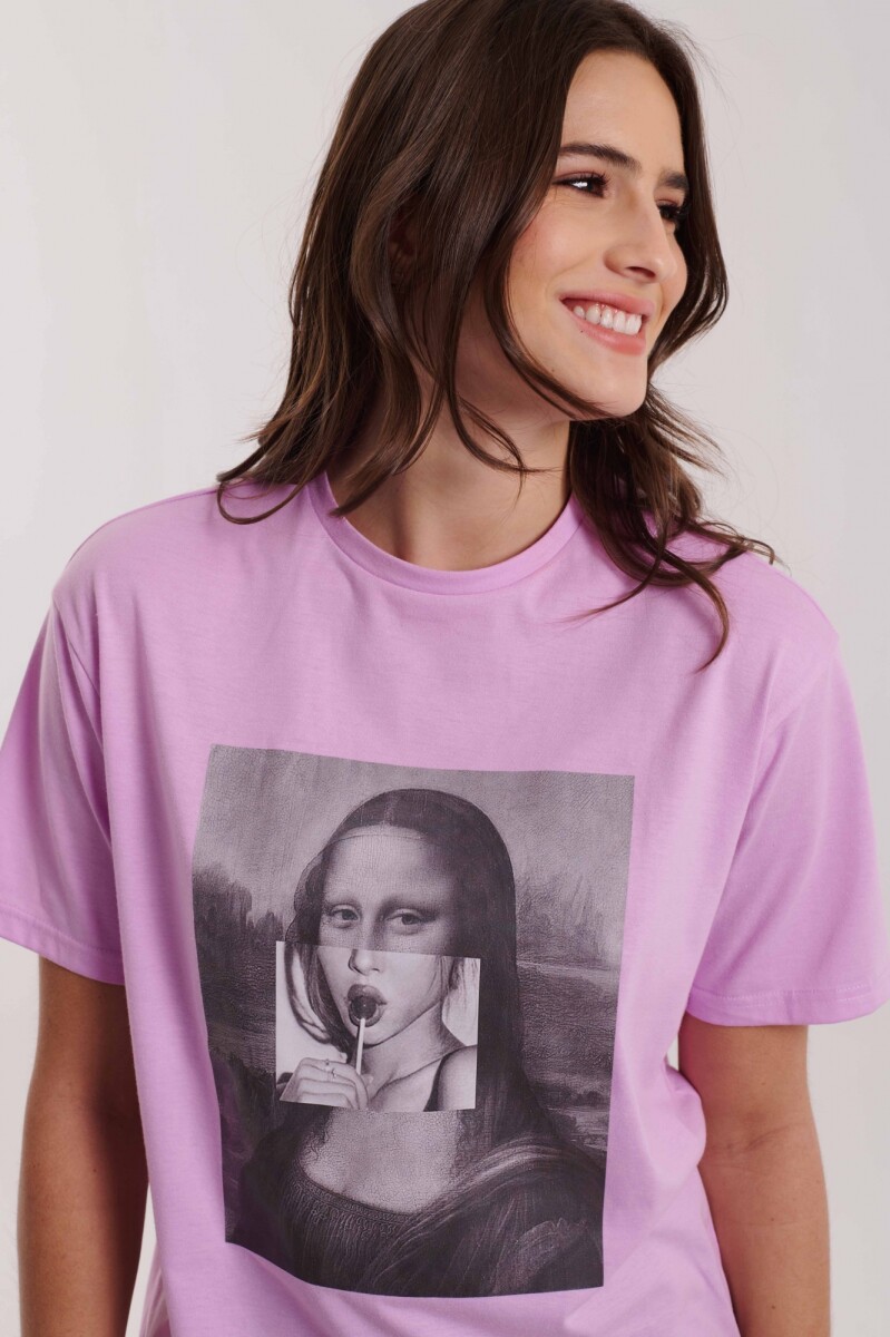 REMERA FANI - LILA 