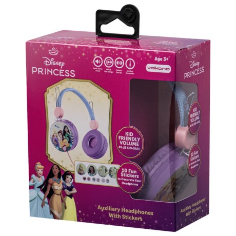 PRINCESAS AURICULAR HEADSET CON STICKERS V01