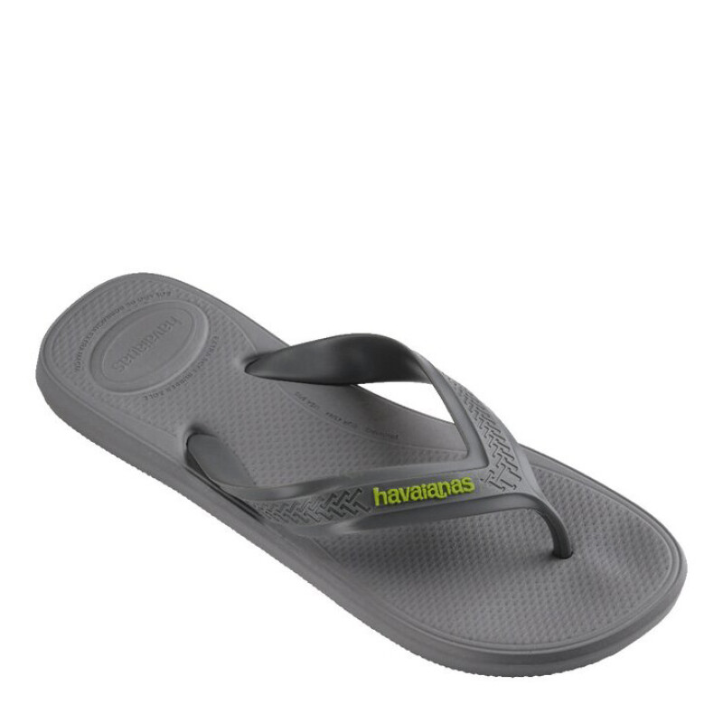 Ojota de Hombre Havaianas Top Max Comfort Gris Acero