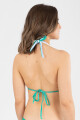 Top halter regul est. Green stripe