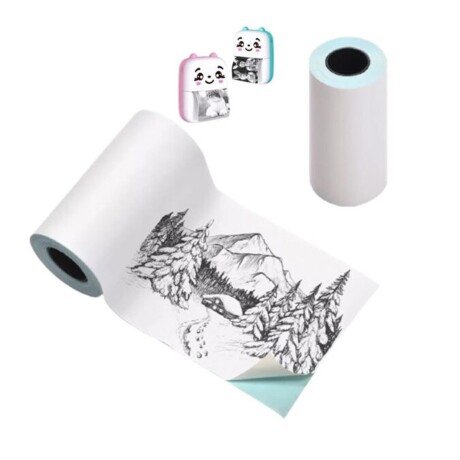 Rollo Térmico Autoadhesivo para impresora y cámara infantil Rollo Térmico Autoadhesivo para impresora y cámara infantil