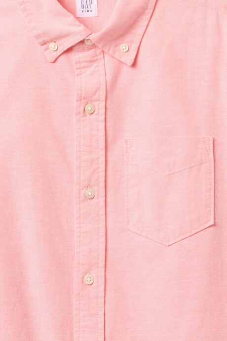 Camisa Oxford Niño Tea Rose