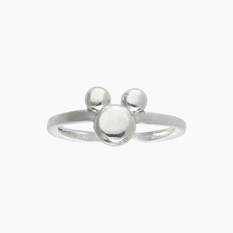 Anillo en Plata 925 con diseño de Mickey Anillo En Plata 925 Con Diseño De Mickey