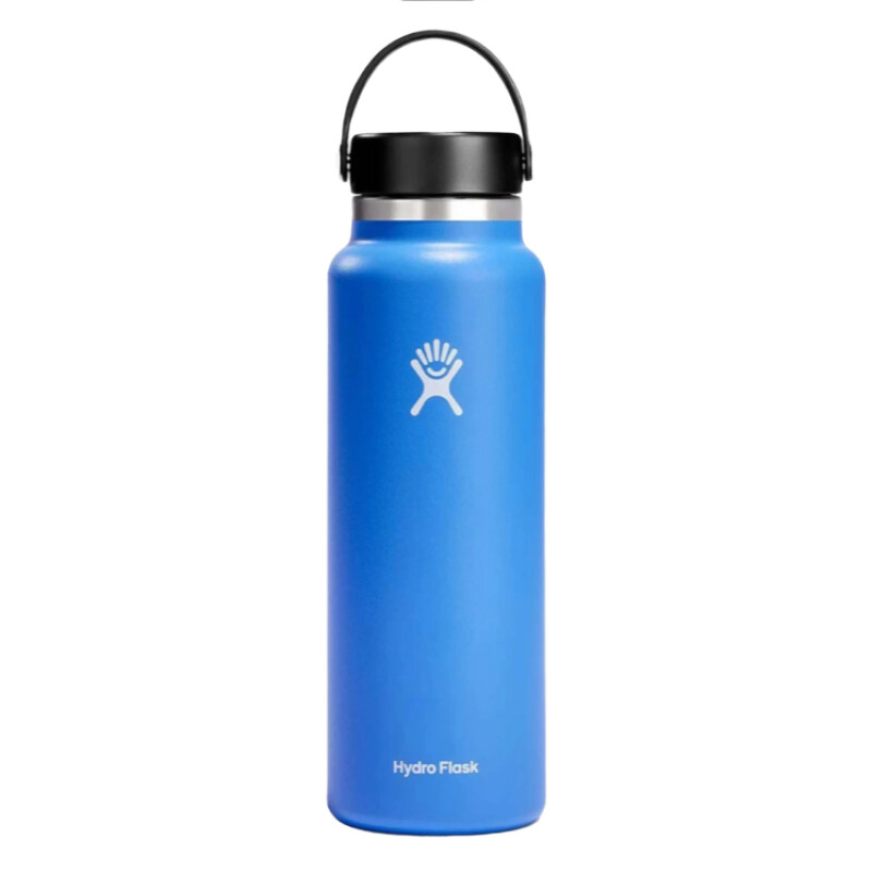 Botella Hydro Flask 40 OZ Wide Mouth - Celeste Botella Hydro Flask 40 OZ Wide Mouth - Celeste