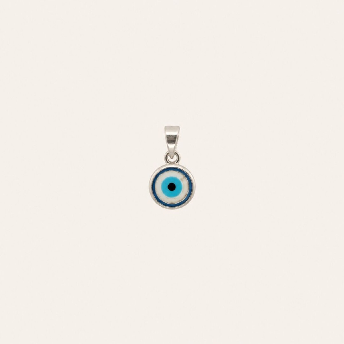 Colgante Ojo Turco Mini Circular 