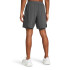 Short de Hombre Under Armour Launch 7 - 2 en 1 Gris