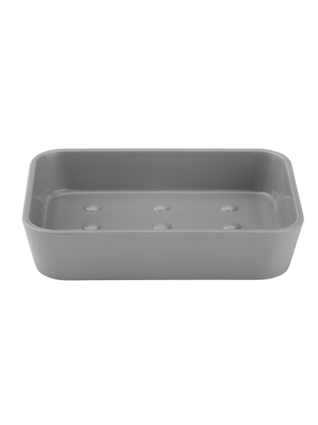 Jabonera MALA plástico gris Jabonera MALA plástico gris