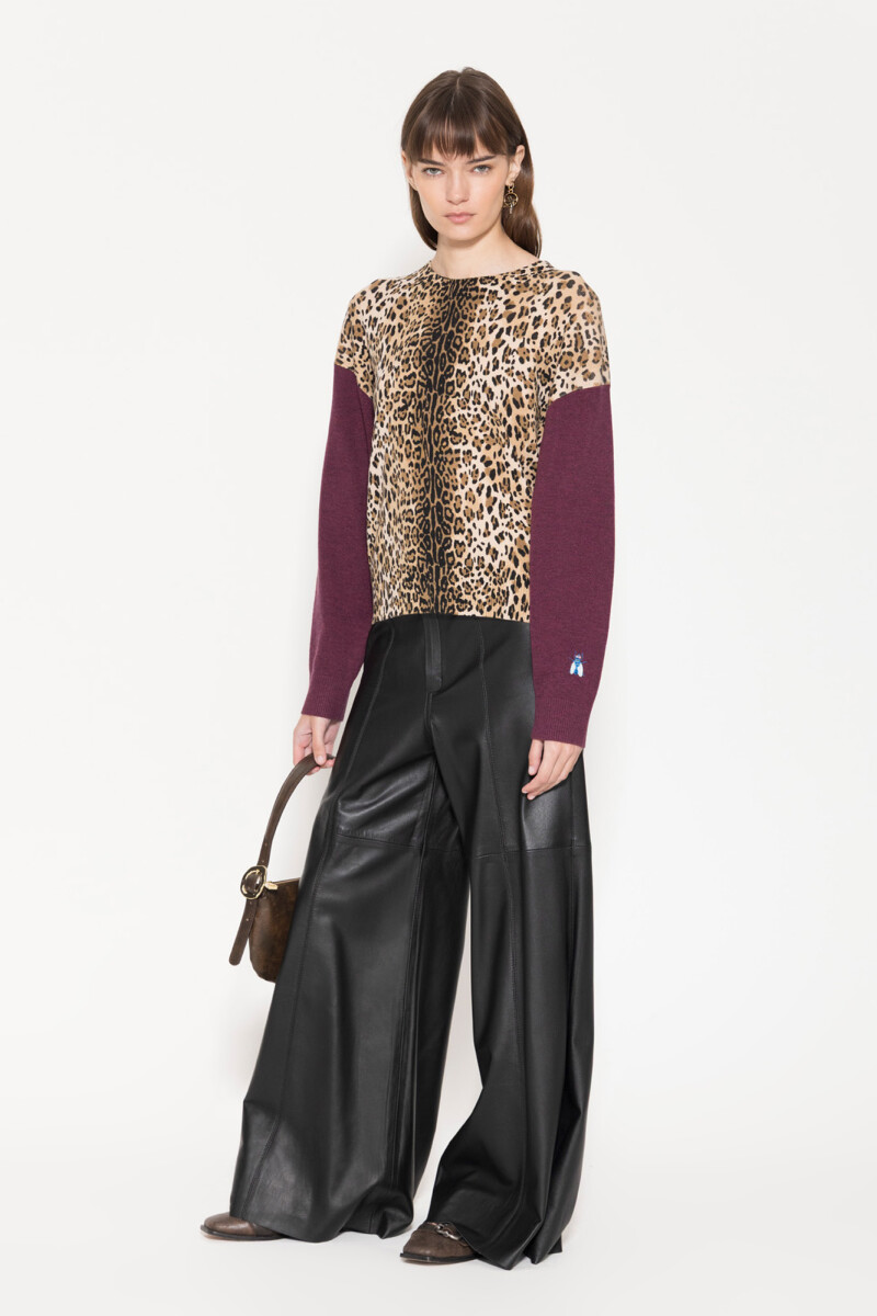 Sweater Edy Leopardo