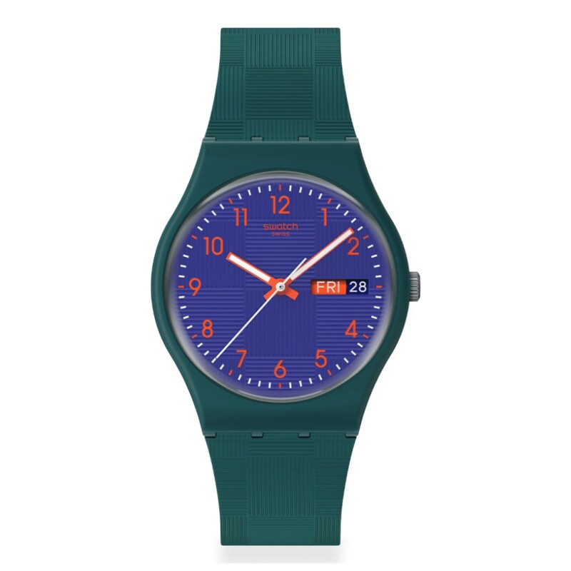 Reloj Swatch SO28N706 Pattern Formation de Silicona Verde