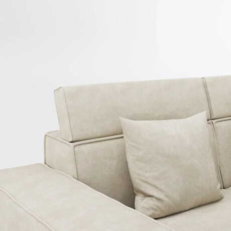 SOFA ELECTRICO DATE BEIGE - 3 CUERPOS