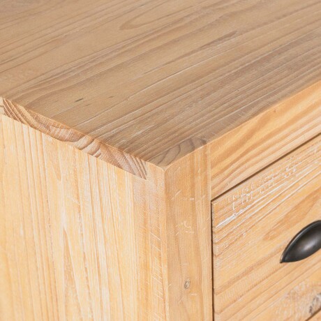 CÓMODA CAJONERA MADERA NATURAL-BEIGE MONTAUK