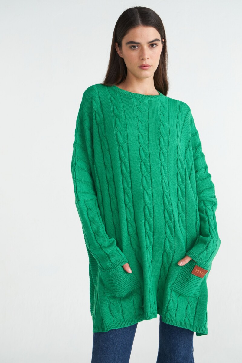 Sweater Oceano Verde