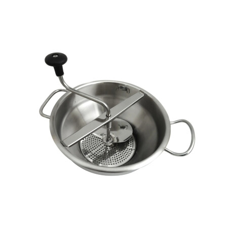 Pasapuré de 2 Discos de Acero Inoxidable 25.4 cm Pasapuré de 2 Discos de Acero Inoxidable 25.4 cm