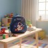 Mochila Escolar Reforzada 33x24cm 2 Bolsillos Astronauta Color Azul