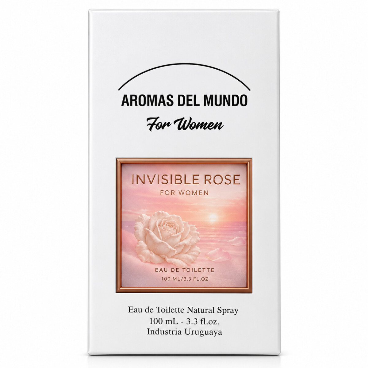 Perfume Aromas del Mundo - Invisible Rose 100ml - Para mujer 